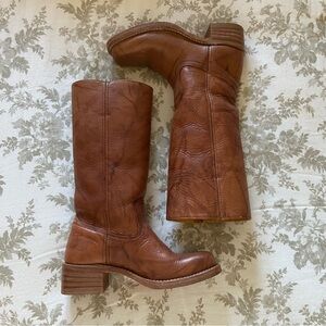 Frye Campus Brown Leather Women's Boots 8